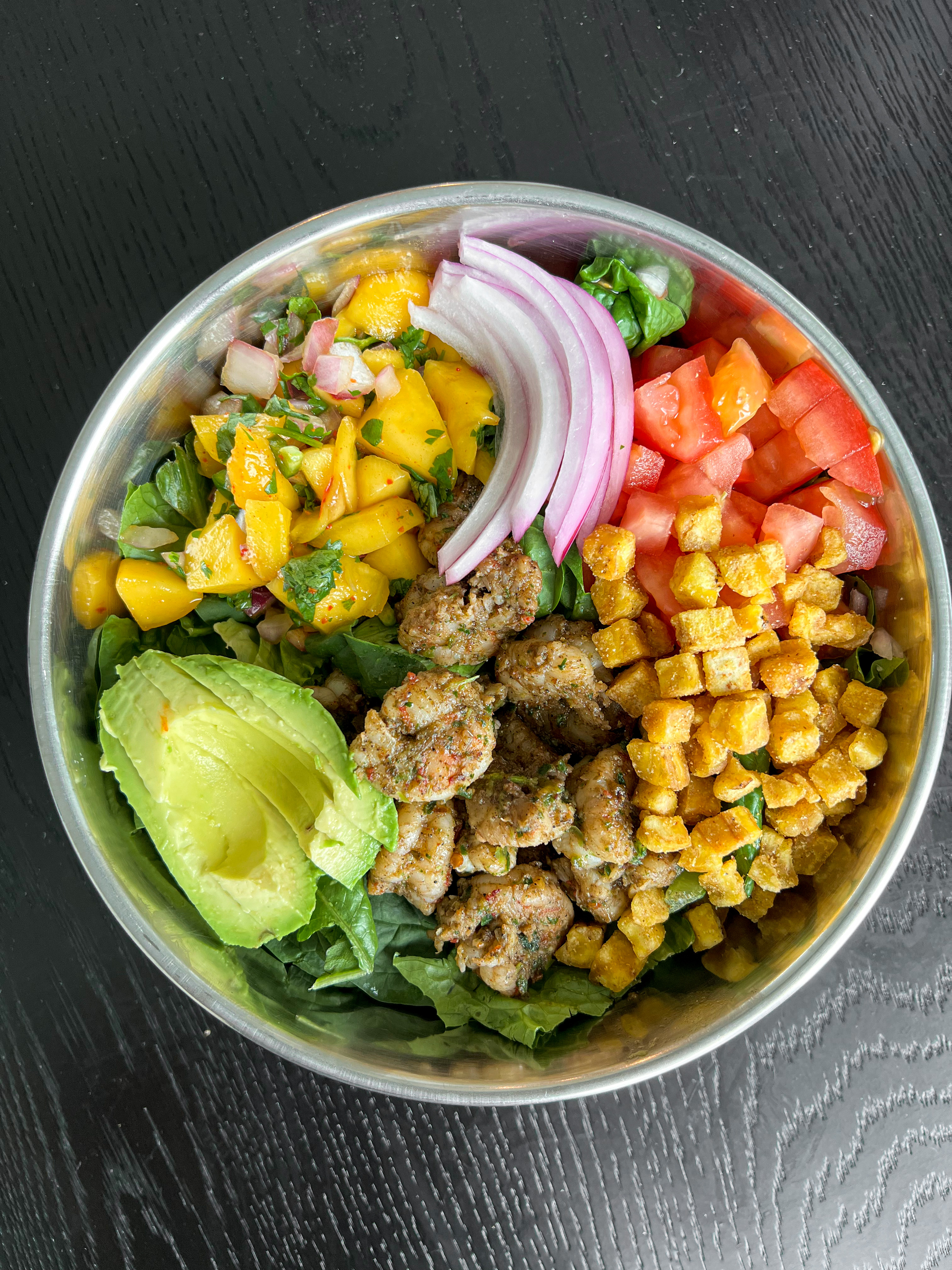 Spicy Jerk Shrimp Salad