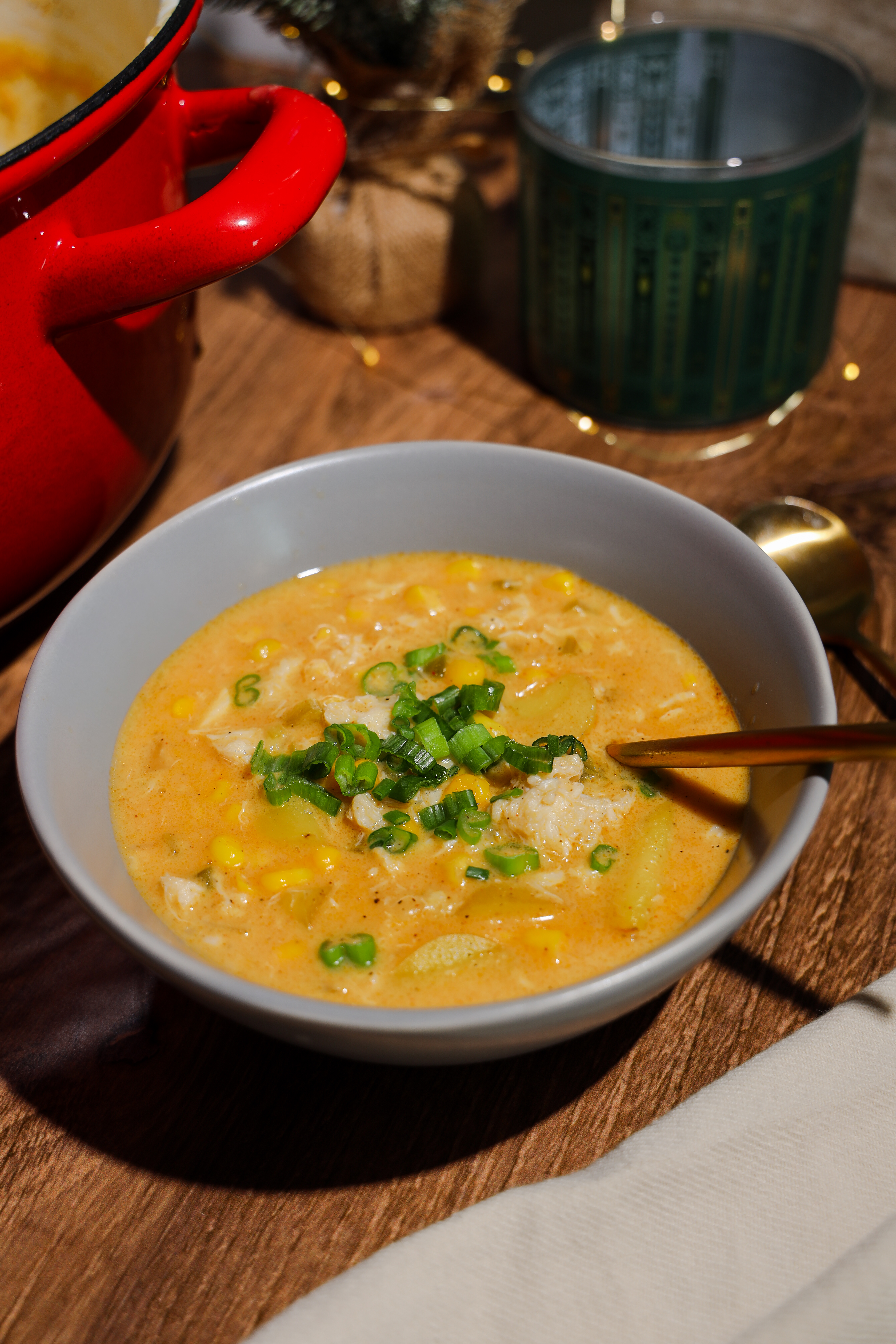Creamy One-Pot Crab and Corn Bisque