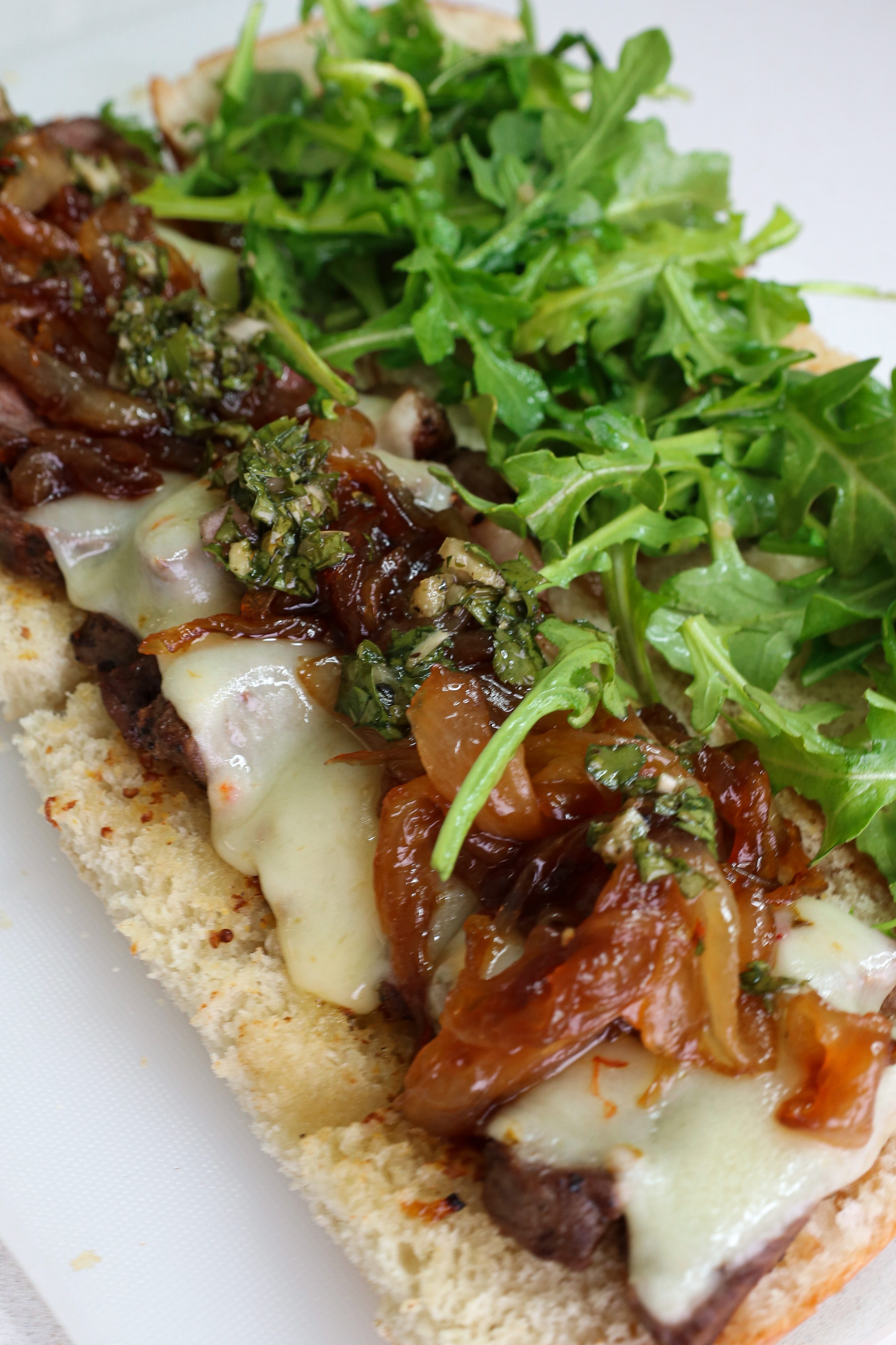 The Ultimate Steak Sandwich with Chimichurri