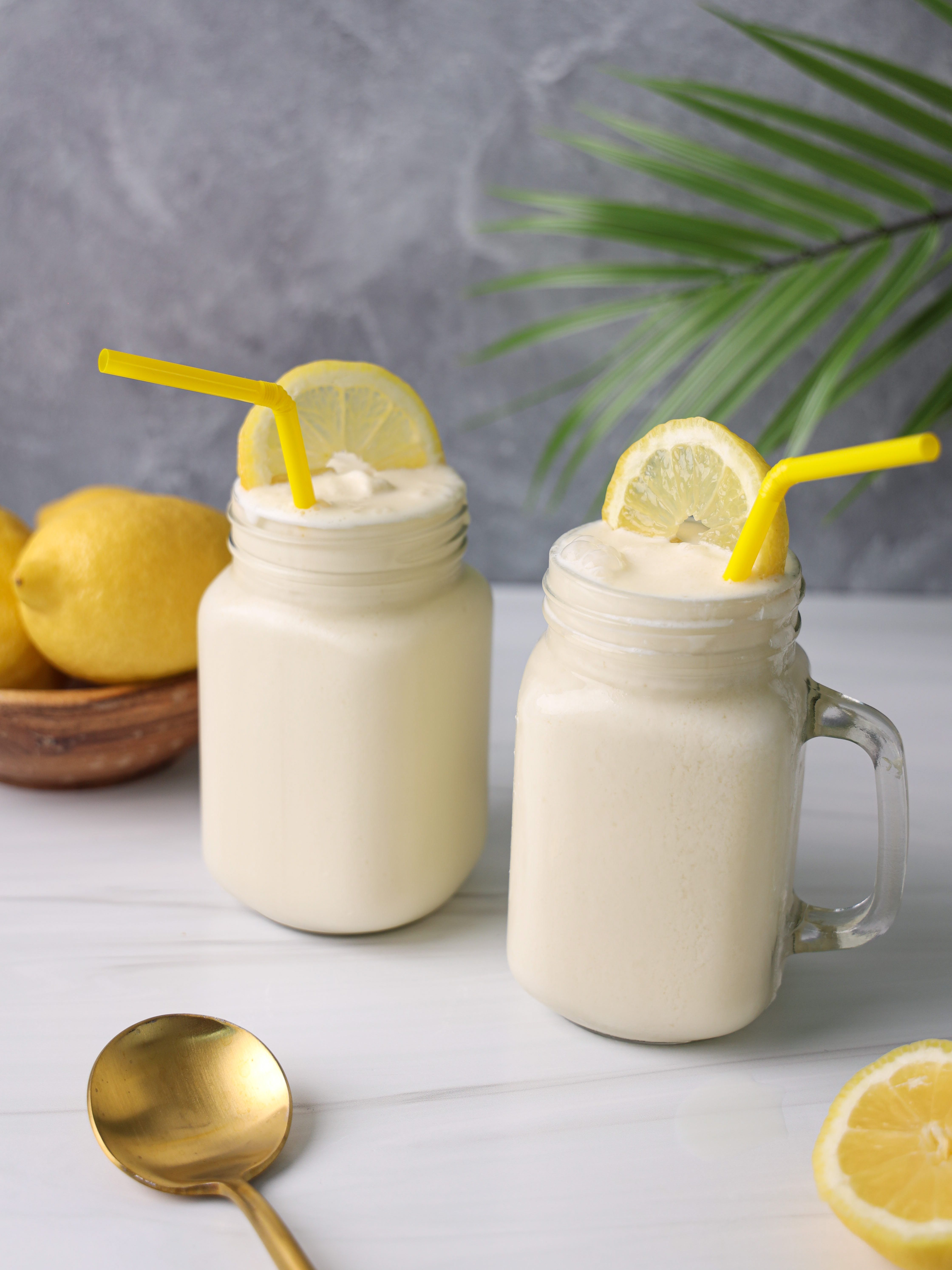 Creamy & Delicious 3-Ingredient Frosted Lemonade (Chick Fil-A Inspired)