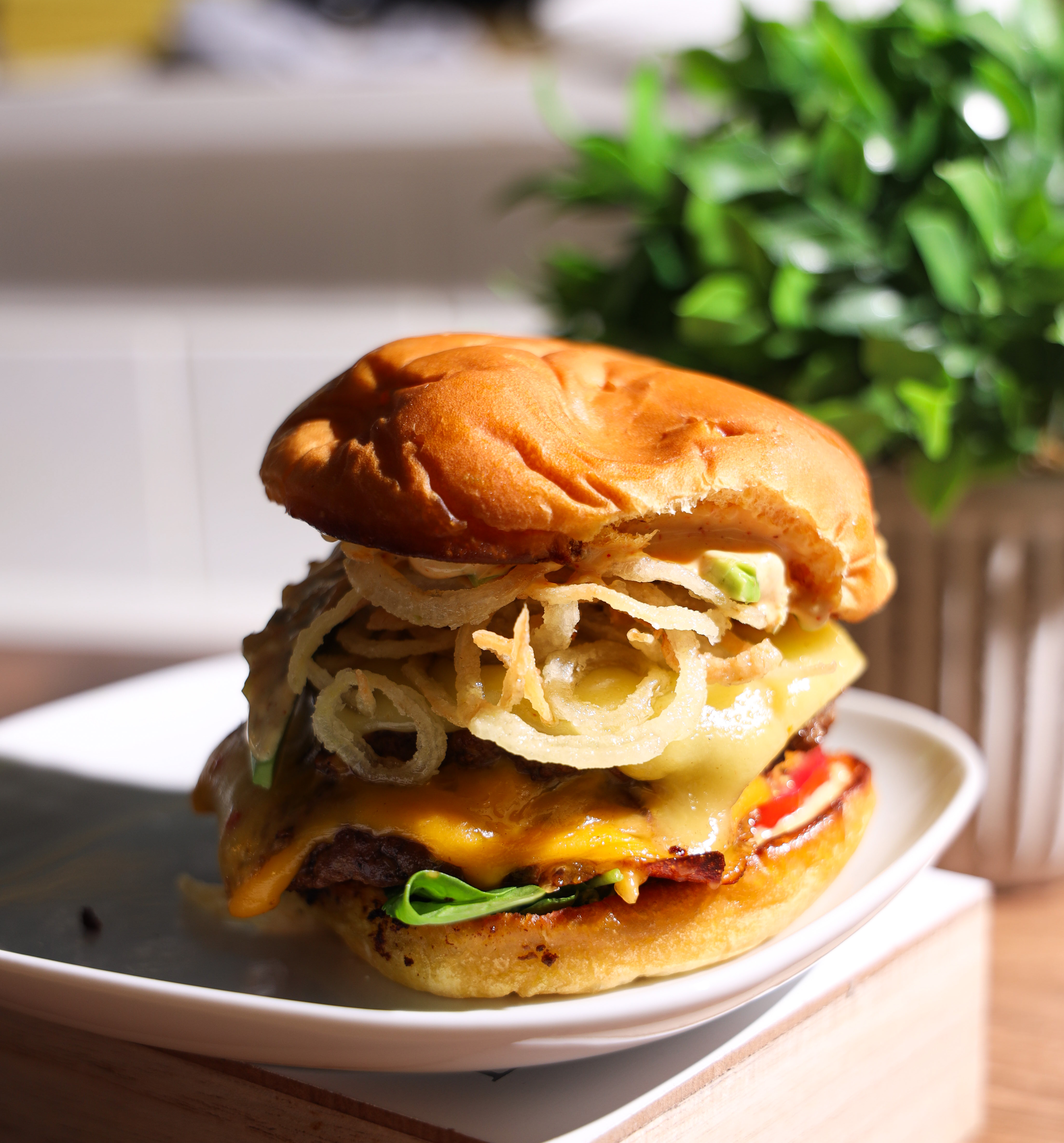 The Ultimate Cali Smashburger with Burger Sauce