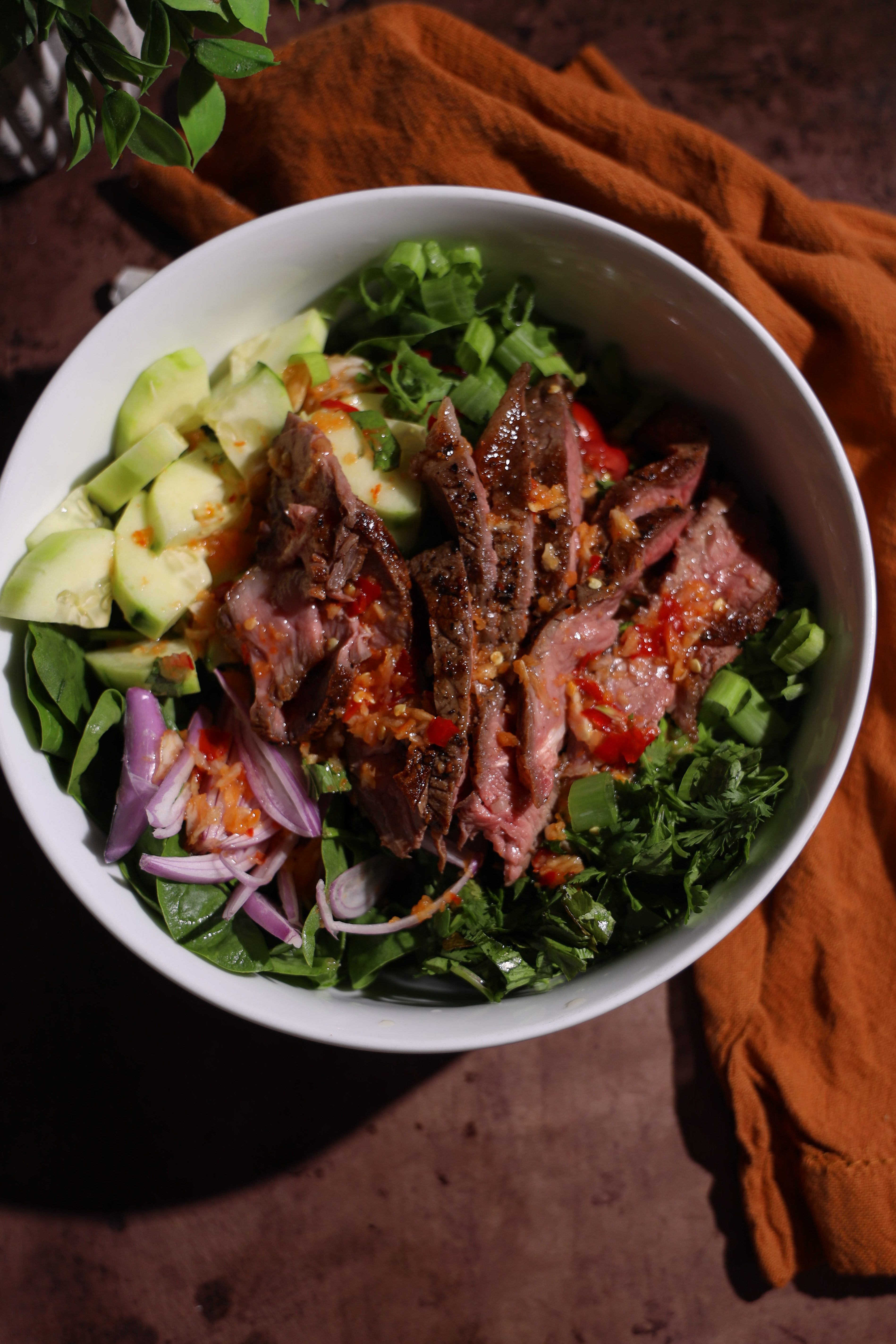 Spicy Thai Beef Salad (Yum Neua)