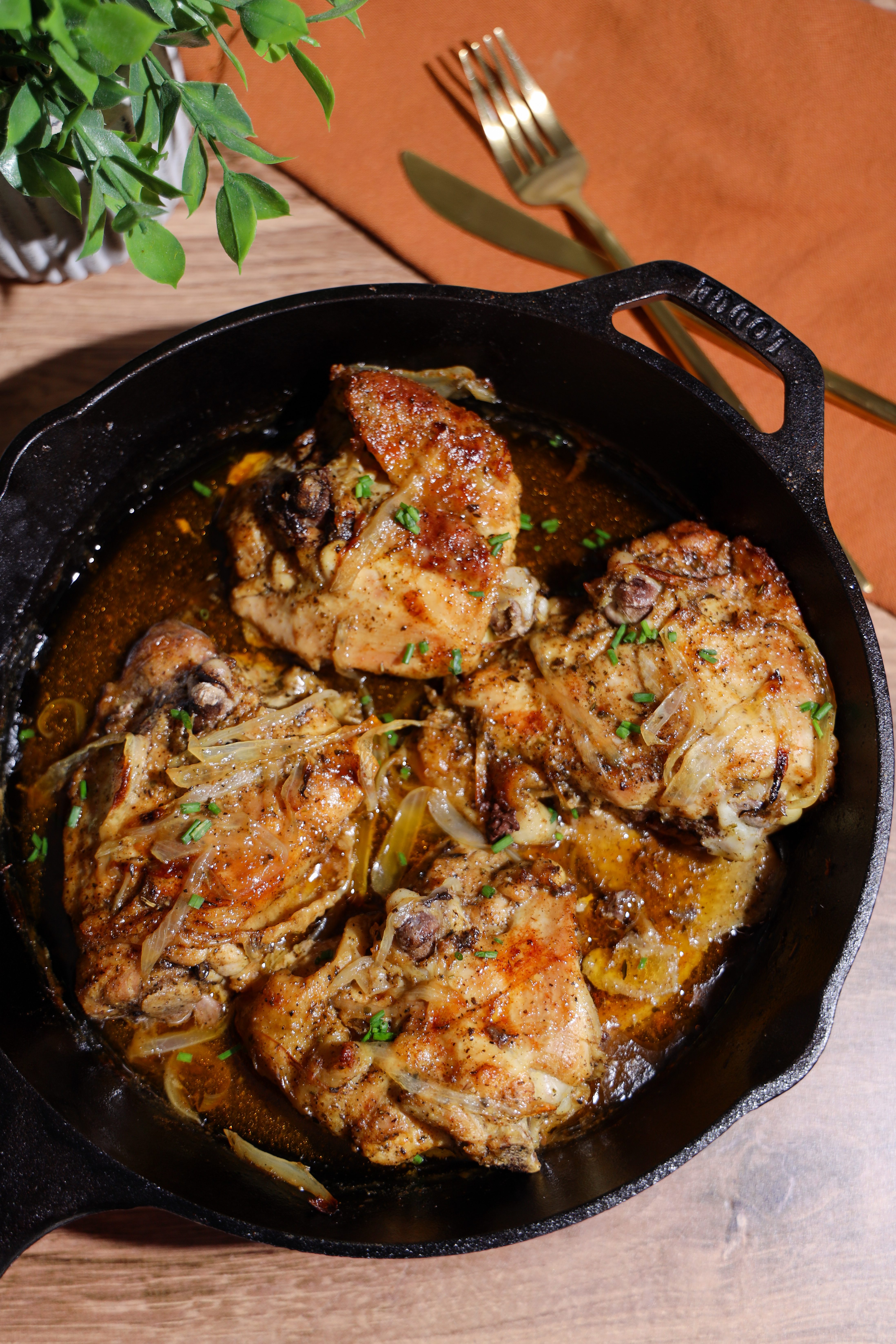 Easy Southern Baked Chicken Thighs