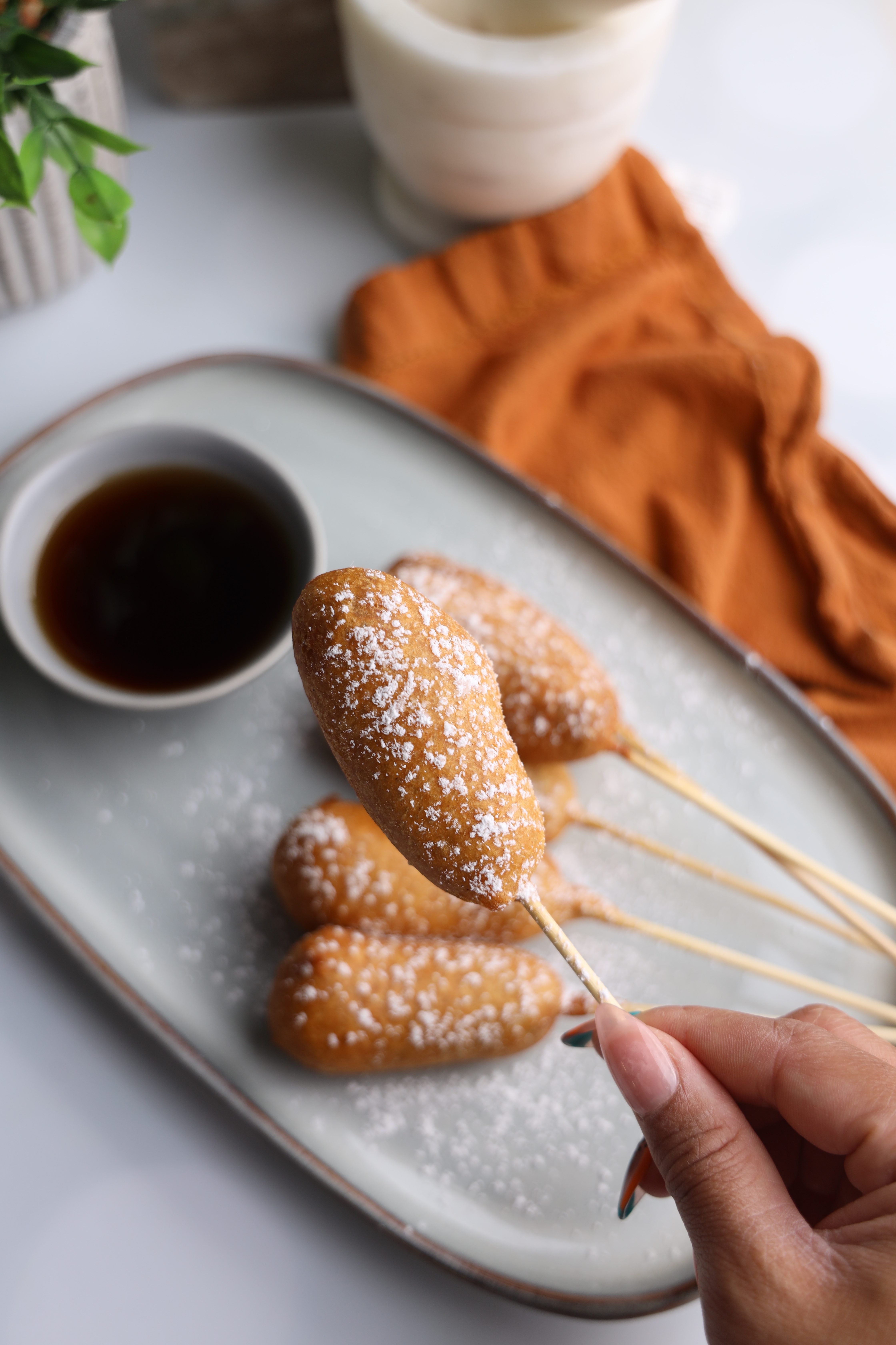 Quick and Easy Breakfast Corndogs
