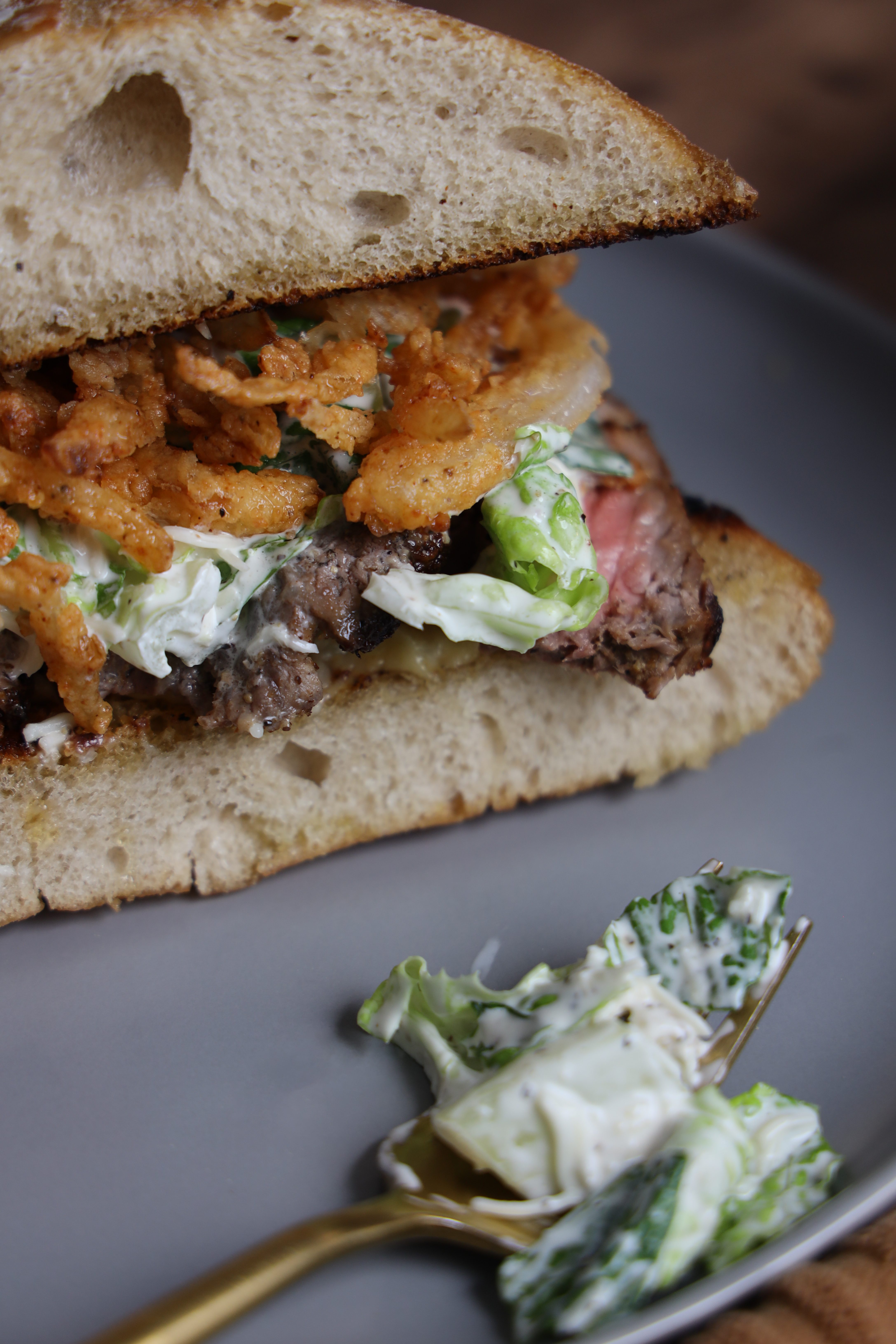Ultimate Steak Caesar Sandwich Recipe
