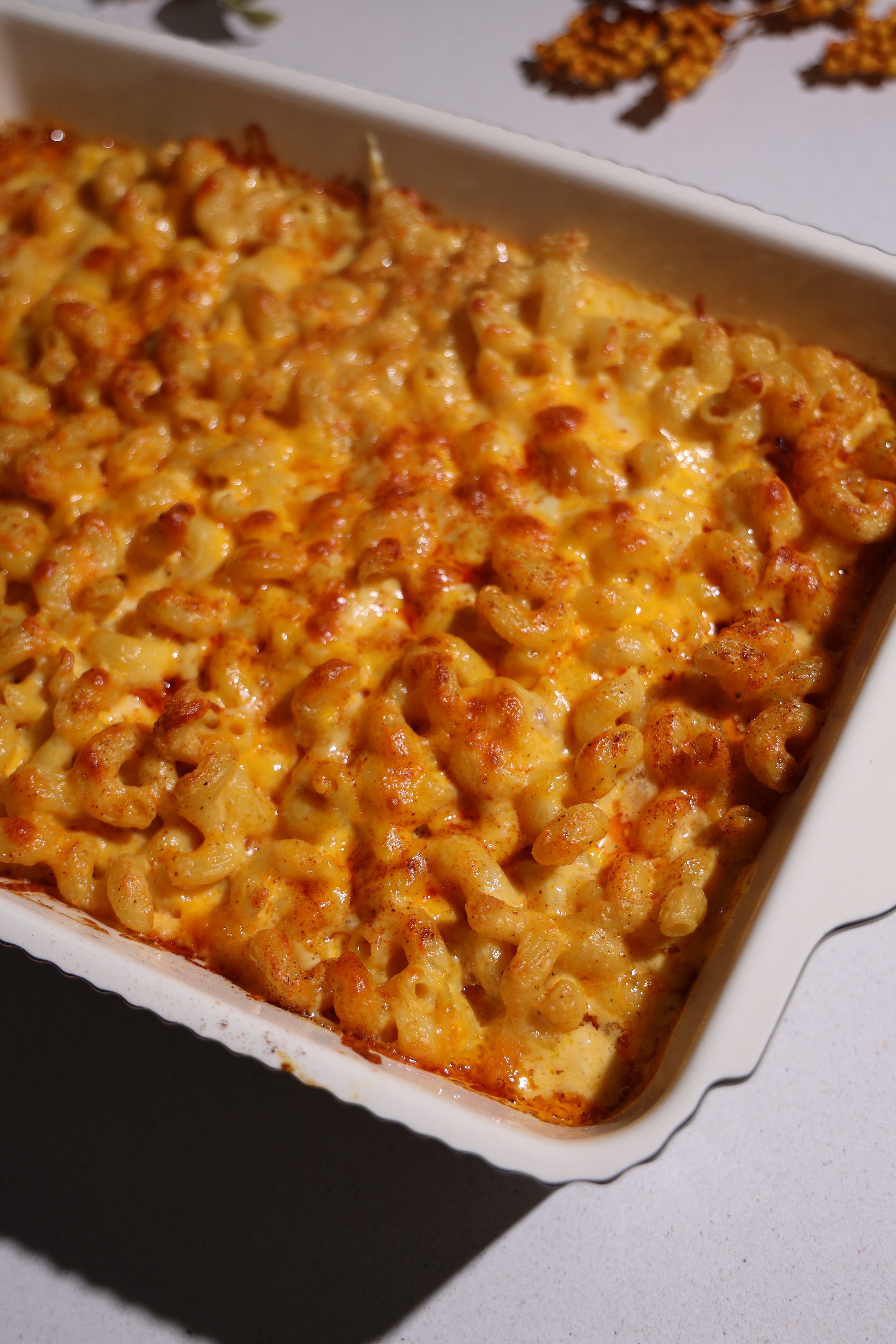 Easy Creamy No Roux Baked Mac and Cheese